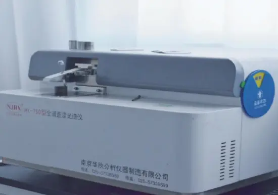 Direct-reading spectrometer