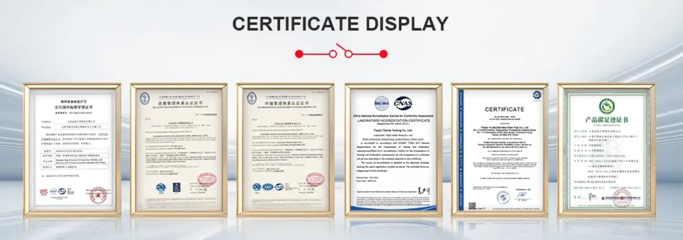 Certifications Certifications