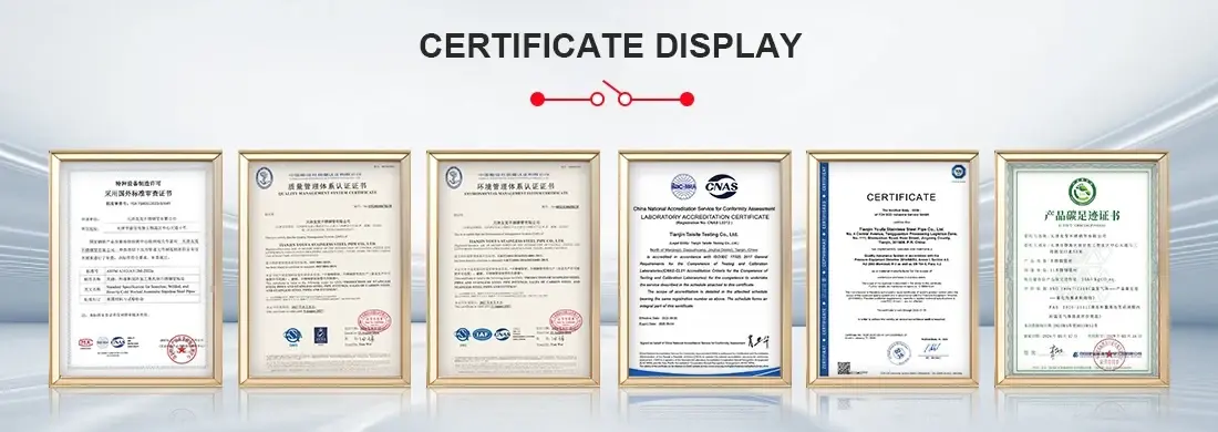 Certifications Certifications