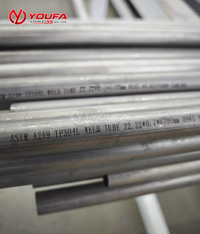 ASTM A249 TP321 TP321H Weld Steel Pipe