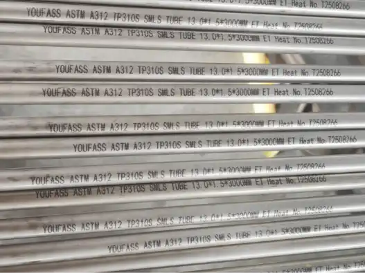 ASTM A312 TP310S Stainless Steel Seamless Pipe Supplied to Russia